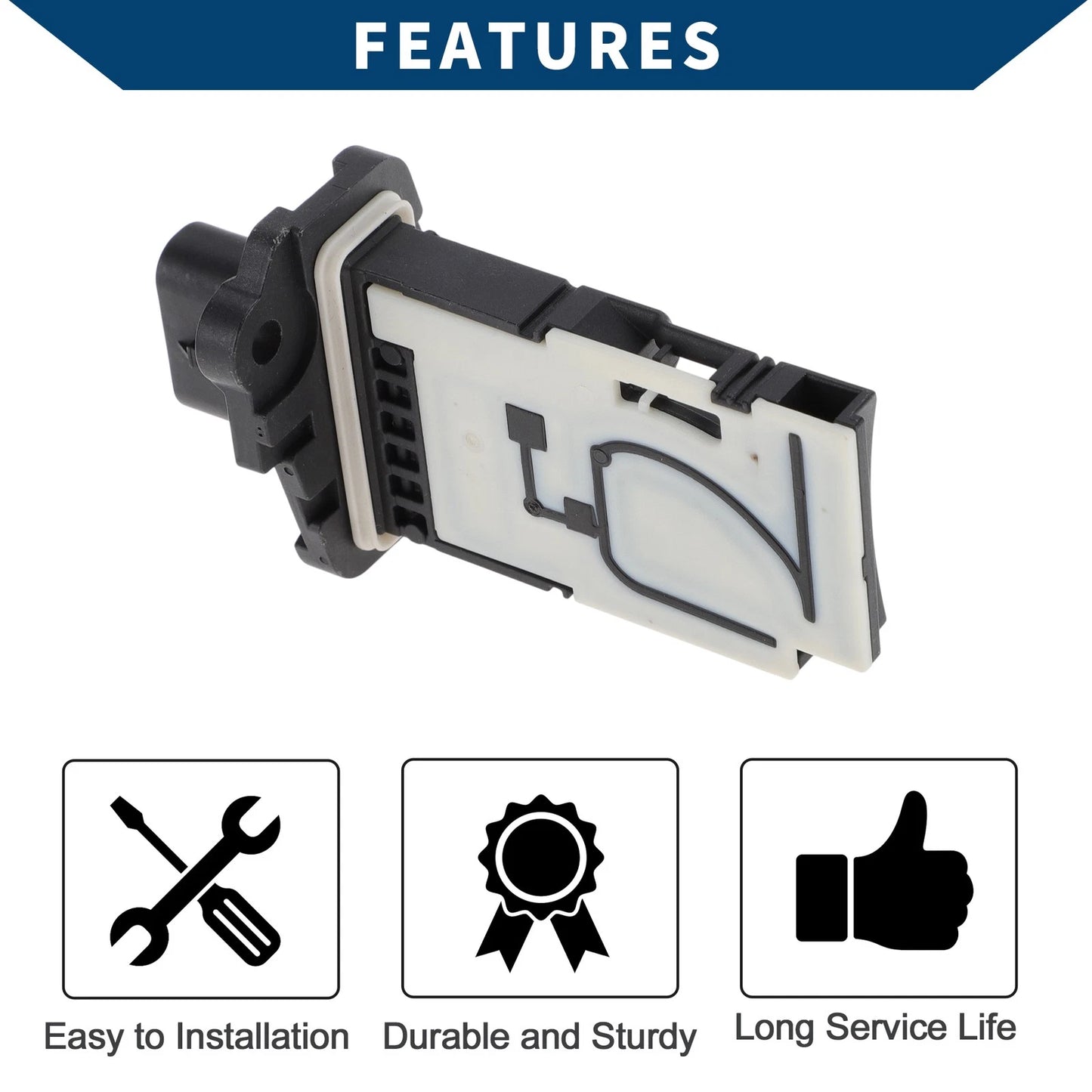 Mass Air Flow Sensor Meter GP212B579BA for Ford Focus (2018)