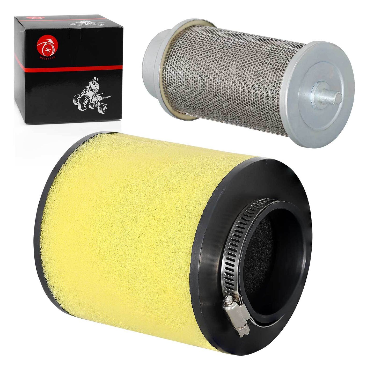 Air Filter & Air Box Lid Cover for Honda Recon 250 (2002–2004)