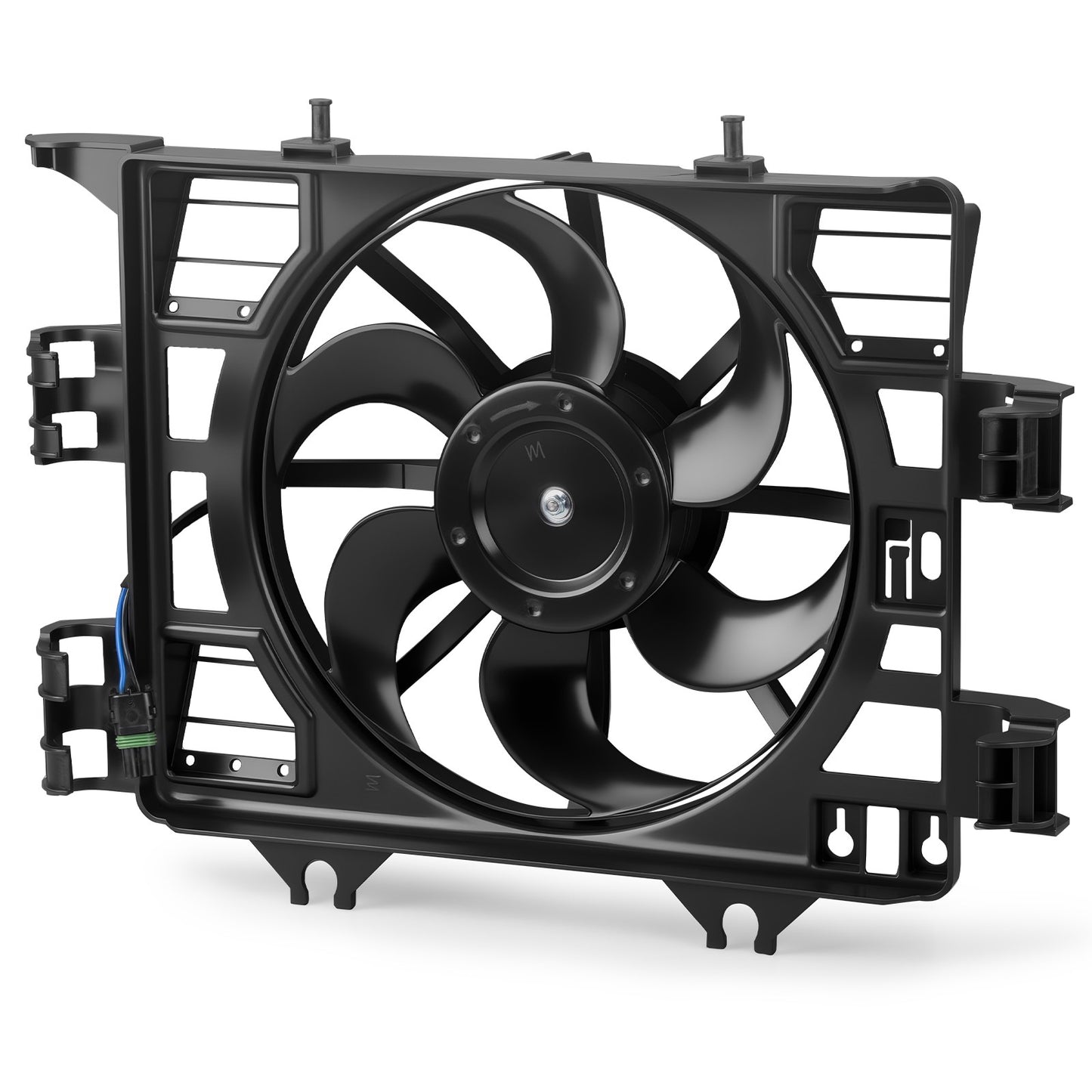 Radiator Cooling Fan with Shroud for Polaris Scrambler 850 (2013–2024)