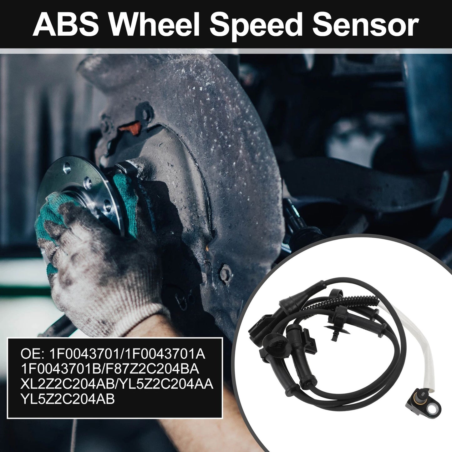 ABS Wheel Speed Sensor Kit for Mazda (1F0043701)