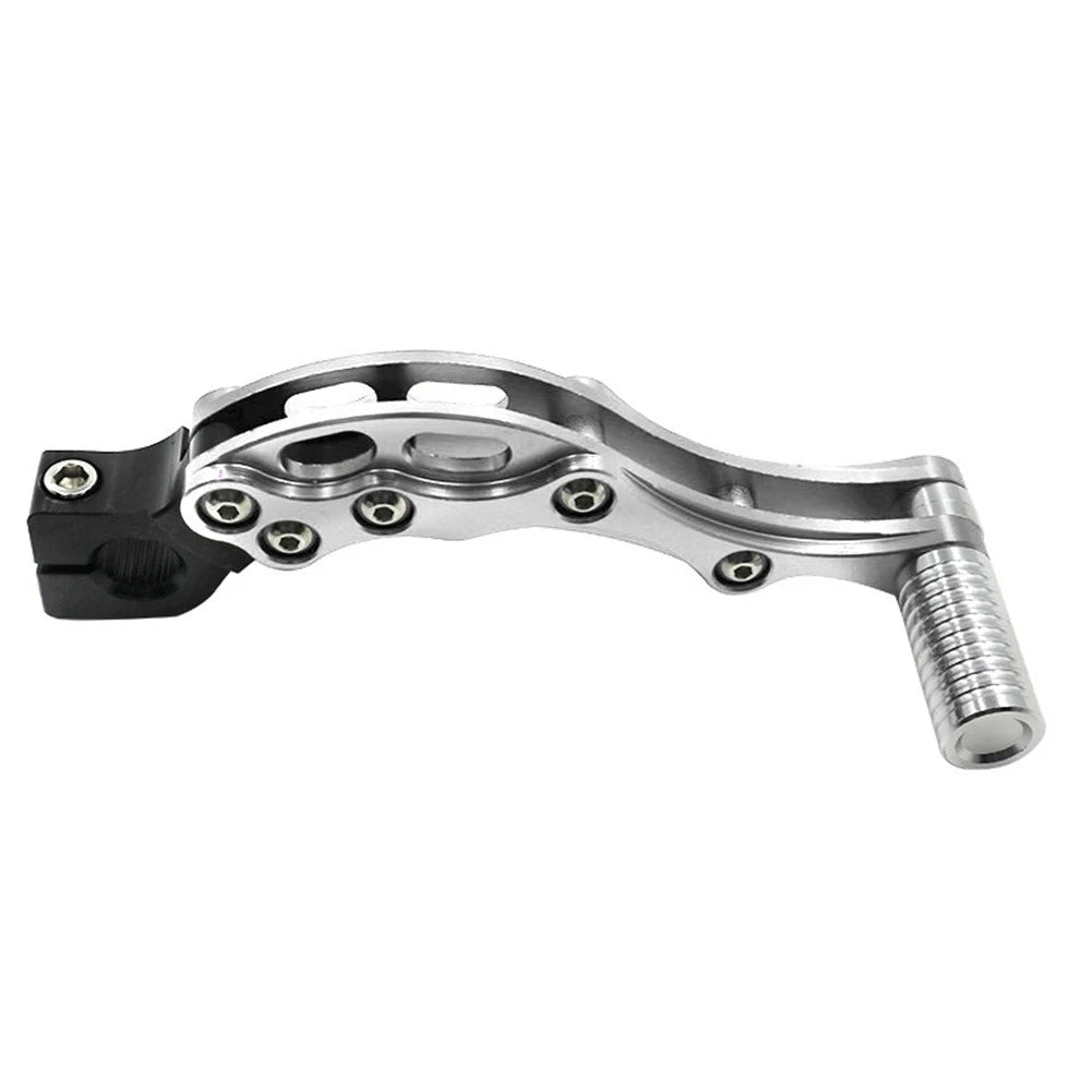 Brake Line Clamp Protector for Universal Fit Motor Bikes (Aluminum, Blue)