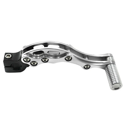 Brake Line Clamp Protector for Universal Fit Motor Bikes (Aluminum, Blue)