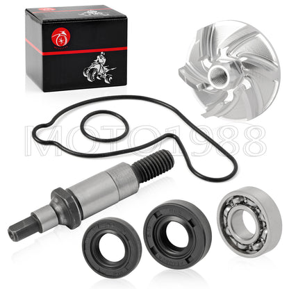 Water Pump Impeller Shaft Bearing Seal Kit for Yamaha YZ400F (1998–2002)