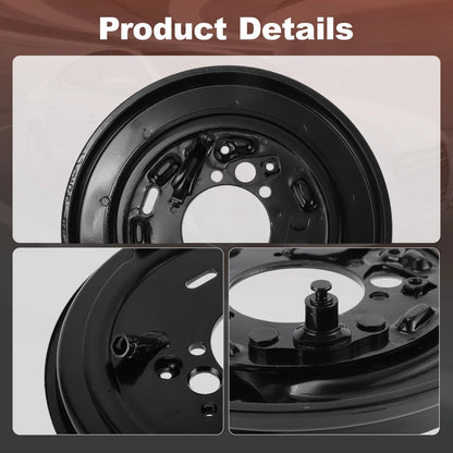 Set of 2 Wheel Brake Dust Shields for Subaru Forester (2014–2018) 26255AA061/26255AA071