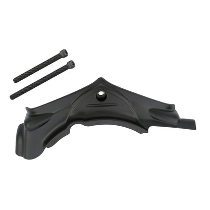Black Cylinder Base Side Cover for Harley Touring, Dyna (2006-2016)