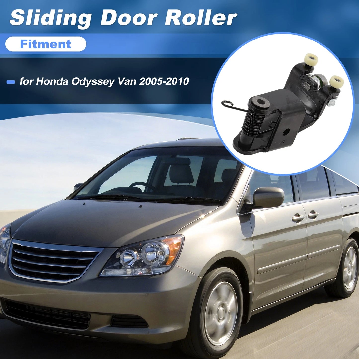 Right Center Sliding Door Roller for Honda Odyssey (2005–2010) 72521SHJA21