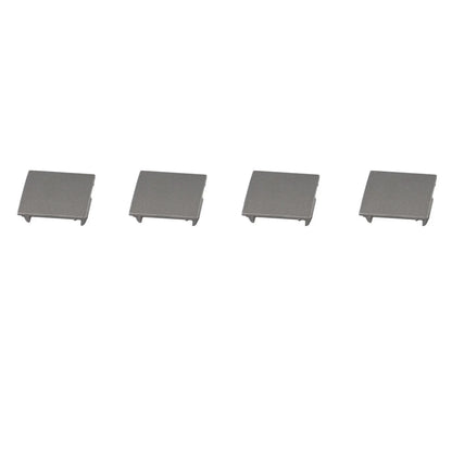 4Pcs Door Panel Cover-Plug for BMW 7 Series E65/E66 745i Grey (2002-2008)