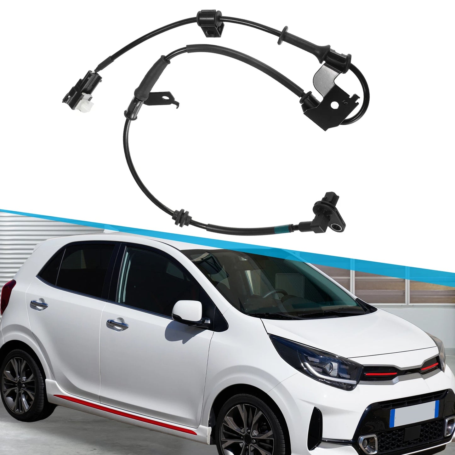 Front Right ABS Wheel Speed Sensor for Kia Picanto (2011–2023) No. 956711Y350