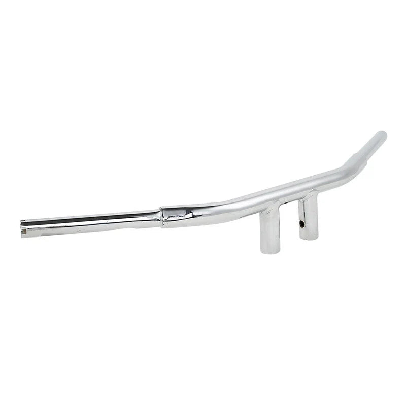 1 1/4" Fat Chrome 4" Rise T-Bar Handlebar for Harley Sportster Dyna (2004-2023)