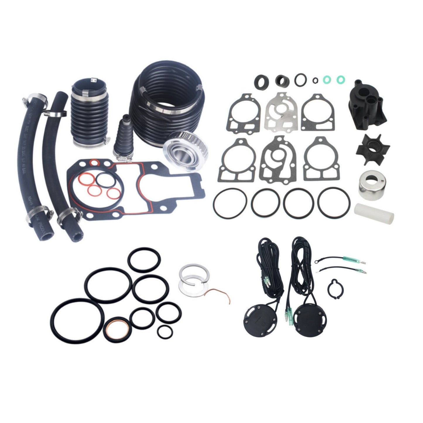 Transom Seal Bearing Bellows Kit for MerCruiser Alpha One Gen 1 (1983–1990)
