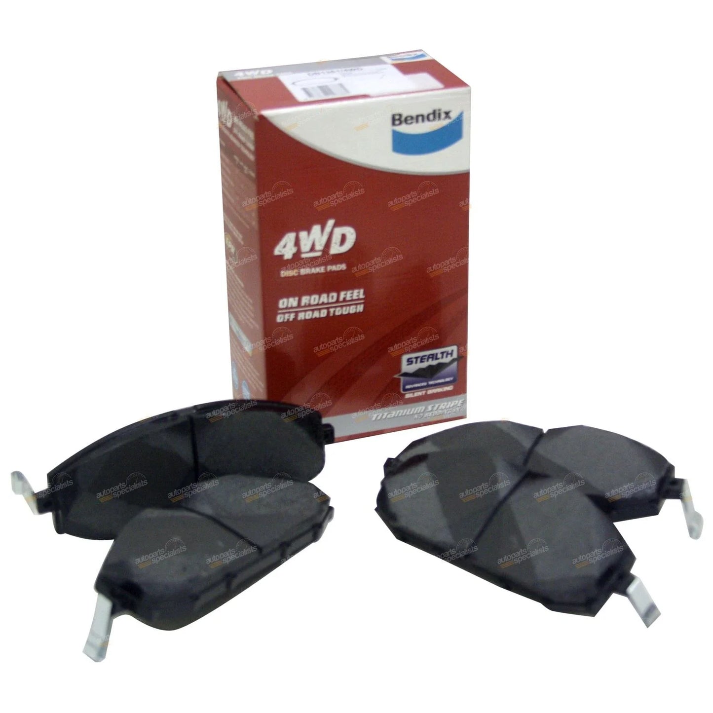 Front Rotors Slotted Drilled + 4WD Pads GU GR Y61 Patrol (1997 - 2010)