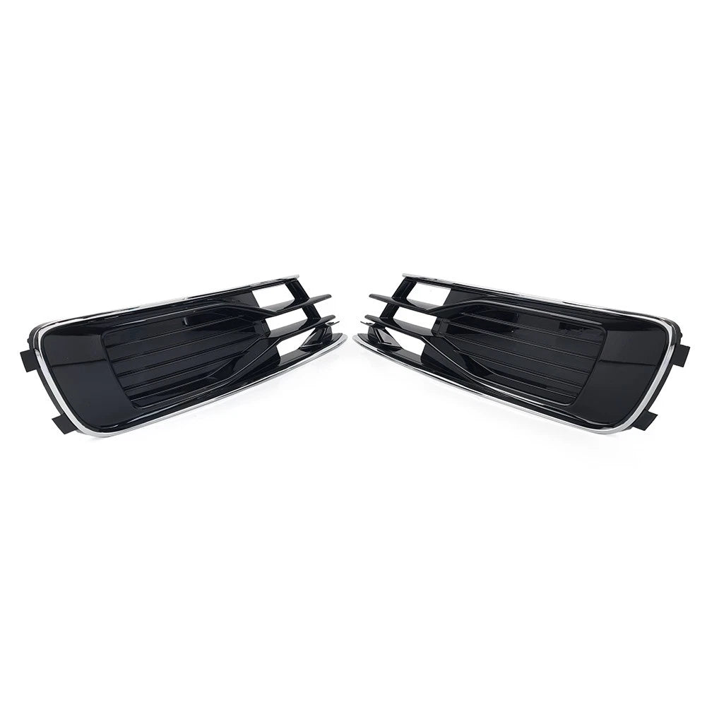 Set of 2 Front + 2 Rear Wiper Blades for Audi Q7 (2006–2015) Rubber Black