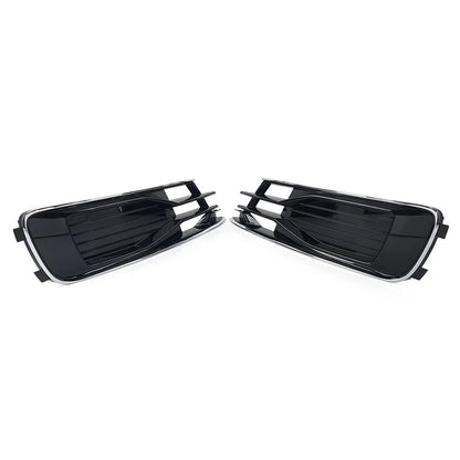Set of 2 Front + 2 Rear Wiper Blades for Audi Q7 (2006–2015) Rubber Black