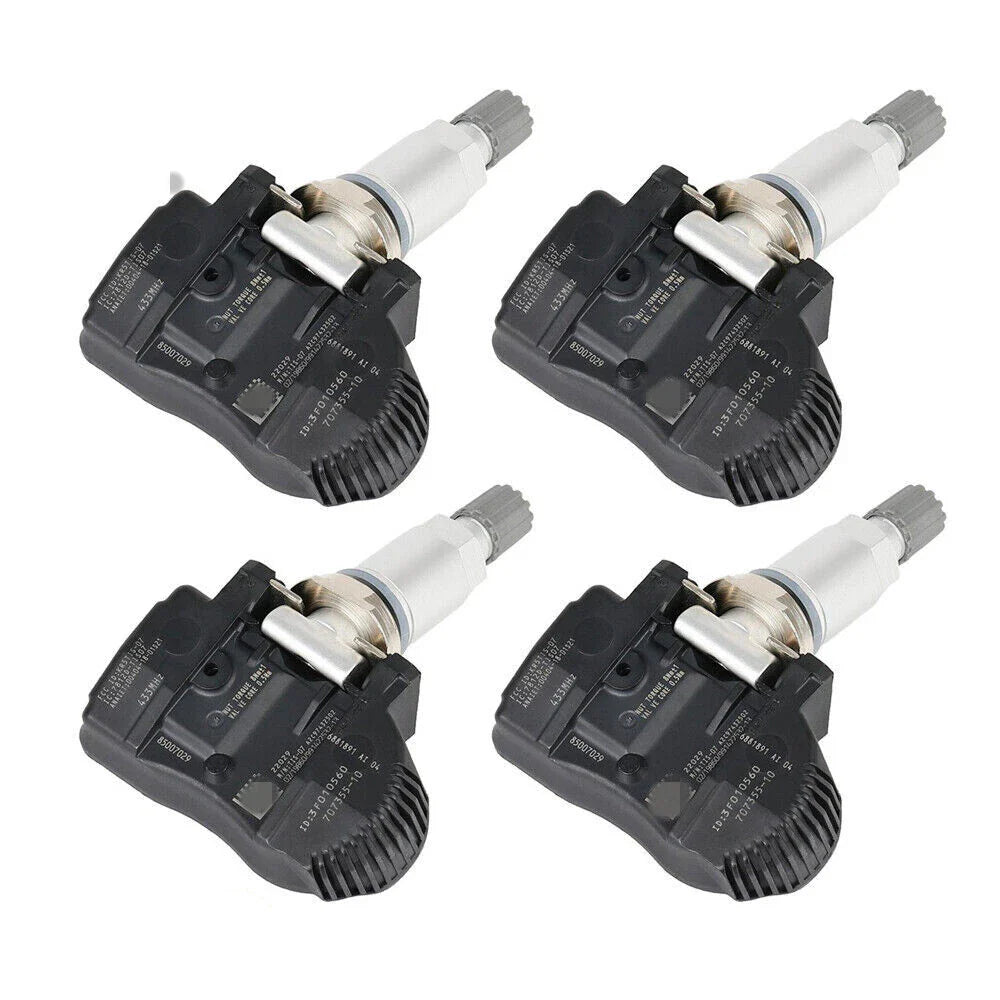 4 Pcs Tire Pressure Sensors for BMW X1 X5 MINI Clubman Cooper (2009-2023)