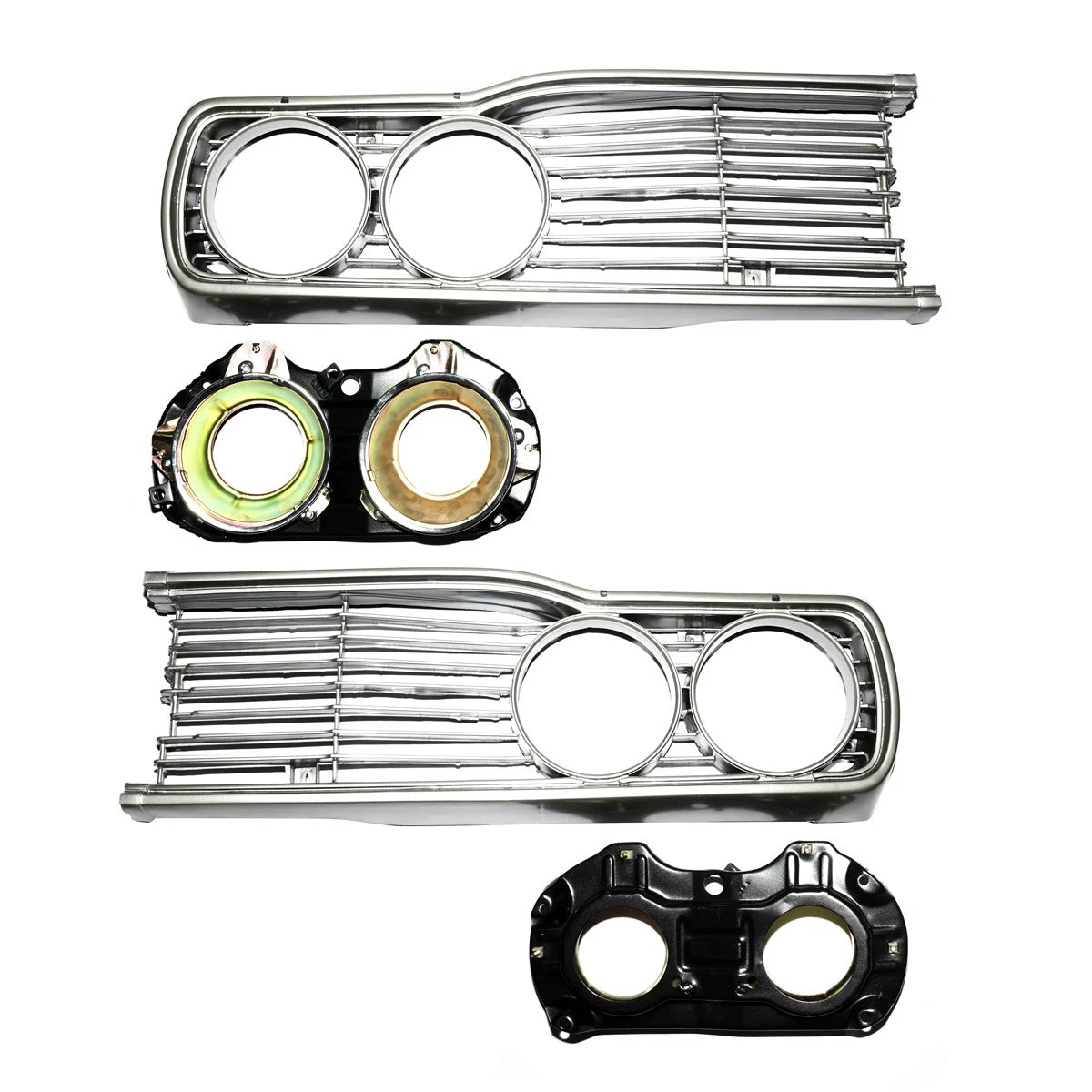 Front Grill and Head Light Bucket for Toyota Hilux Pickup (RN20–RN25)