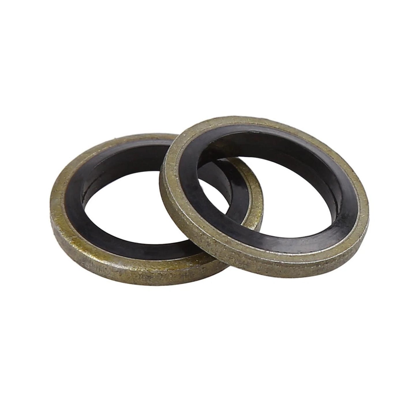 10pcs M12 Bronze Tone Oil Drain Crush Washers for Universal Applications