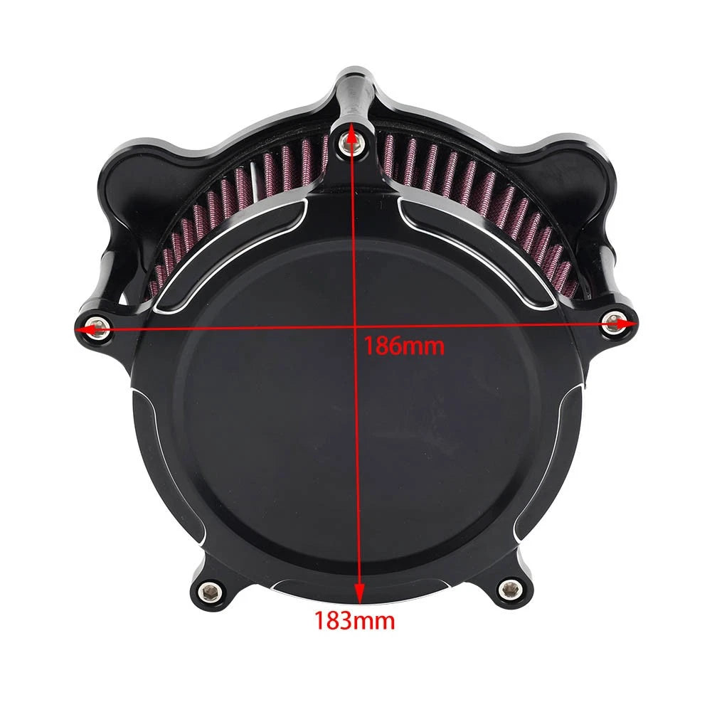 Air Cleaner Intake Filter for Harley Softail Dyna Fatboy Touring Glide
