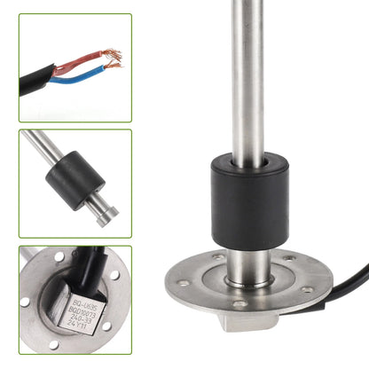 Fuel Sending Unit and Gauge Kit 240-33 Ohm for Boat Car Vehicle