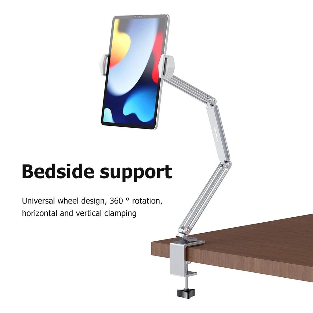360° Universal Lazy Bed Desk Phone Holder Tablet Stand Mount Flexible