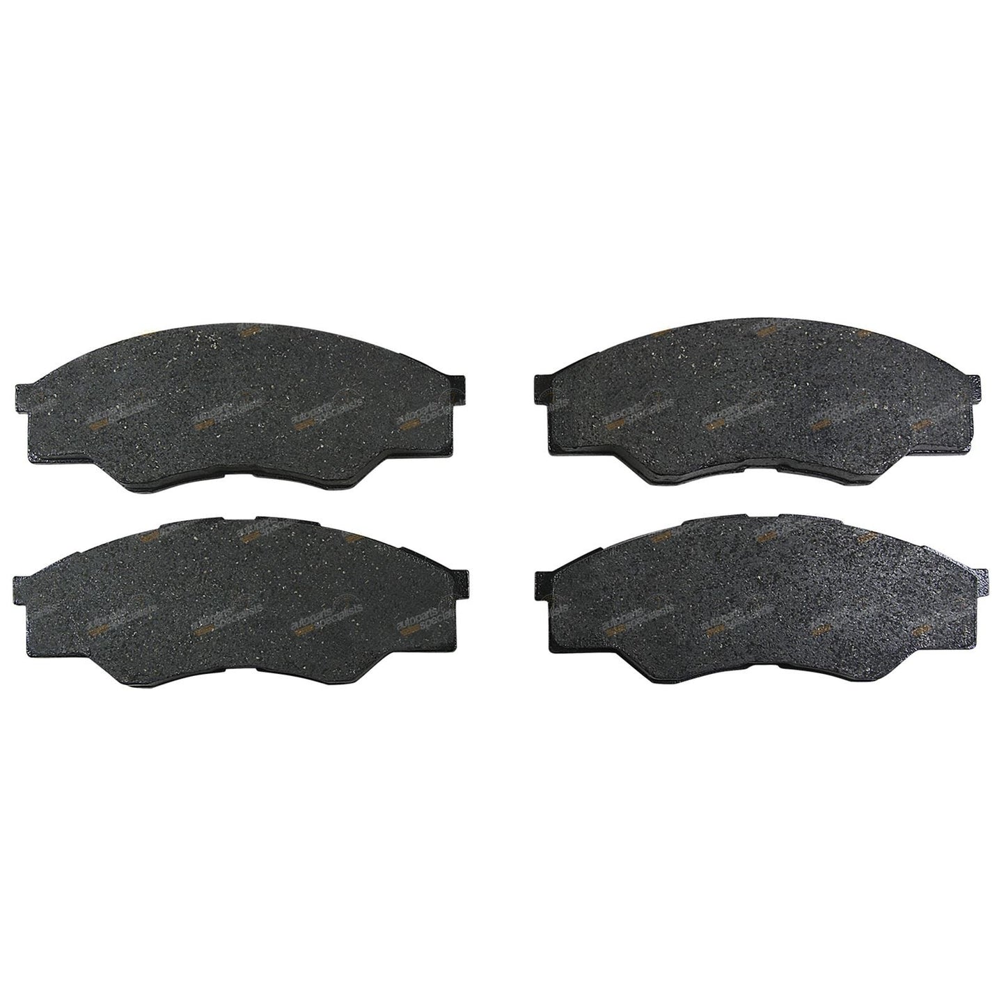 Set of Front Disc Brake Pads for Toyota Hilux (2008–2016)