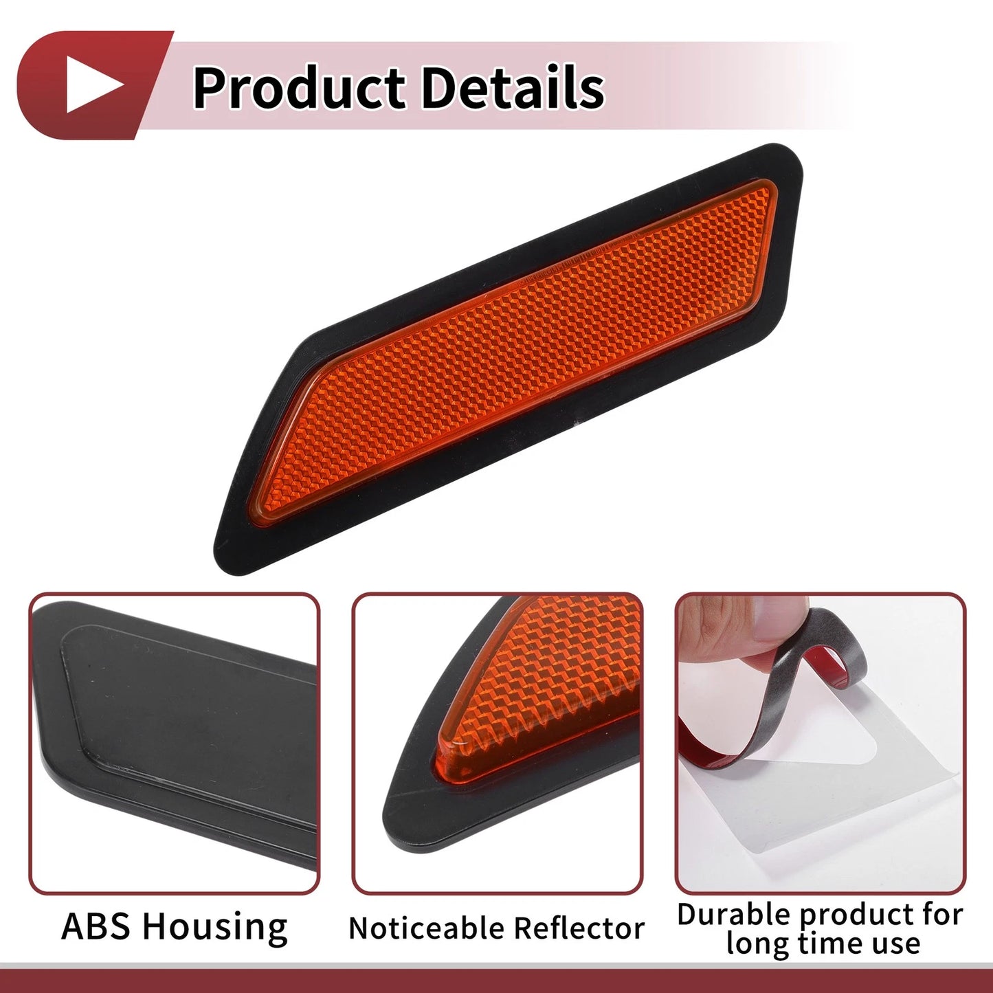 1 Pc Driver Side Bumper Reflector No. 63147274521 for BMW 320i (2013–2015)