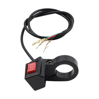 22mm Electric 3 Speed Module Switch for E-bike Scooter ATV