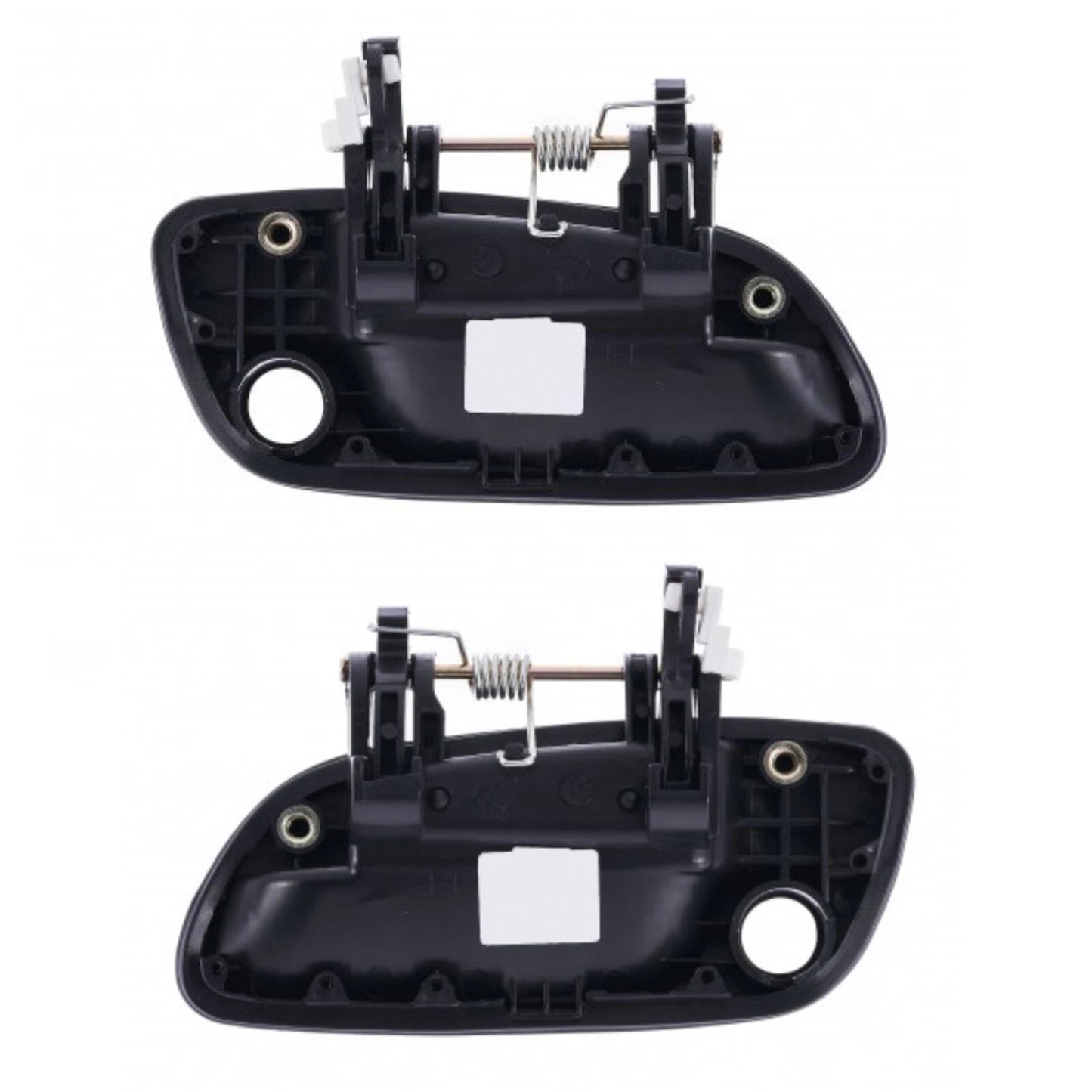 Set of 2 Outer Door Handles for Hyundai Elantra (2001–2006) Black