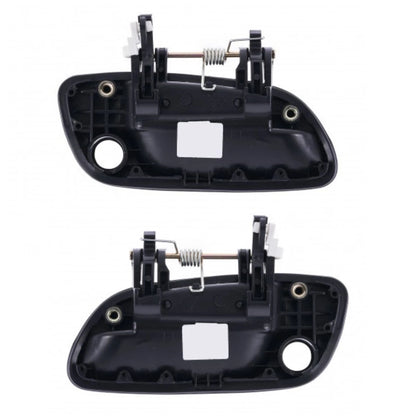 Set of 2 Outer Door Handles for Hyundai Elantra (2001–2006) Black