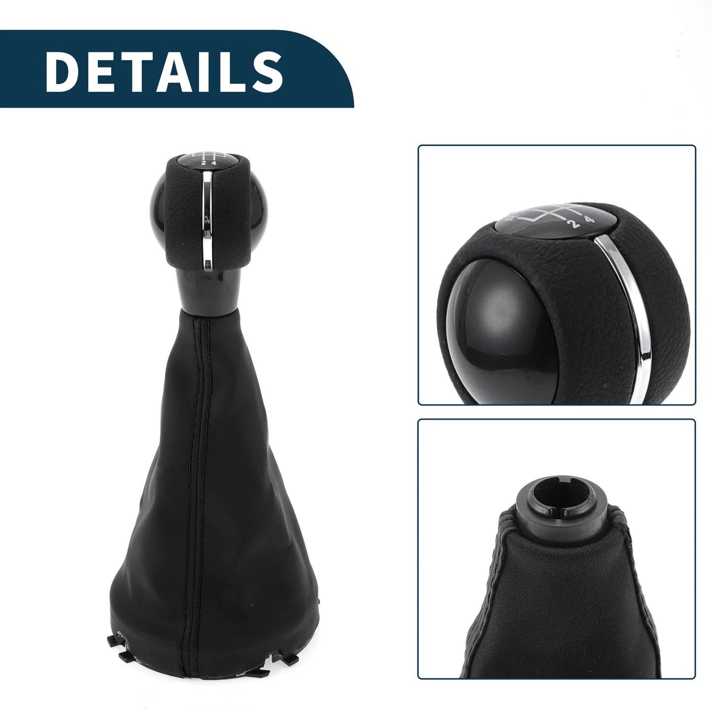 5 Speed Gear Shift Knob w/ Cover for Mini Cooper F55 F56 (2014–2023)
