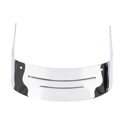 Chrome Ribbed Rear Mudguard Tip Edge Trim for Harley Fat Boy (1990–2023)