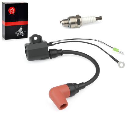 Ignition Coil with Spark Plug for Yamaha Outboard 2 Stroke (55-90 HP)