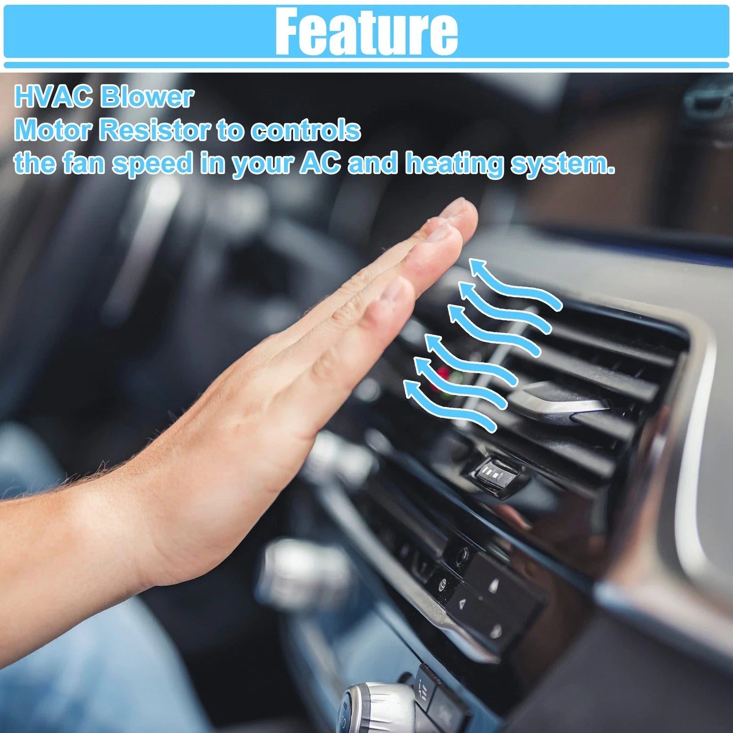 HVAC Blower Motor Resistor for Dodge Grand Caravan GT (2008-2020)