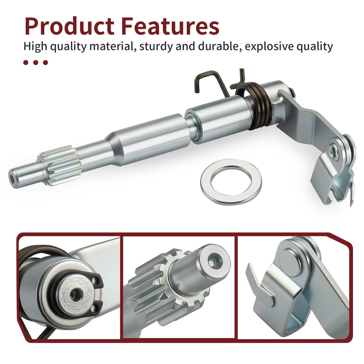 Clutch Actuator Push Lever Shaft for Yamaha Raptor YFM 660 R (2001–2005)