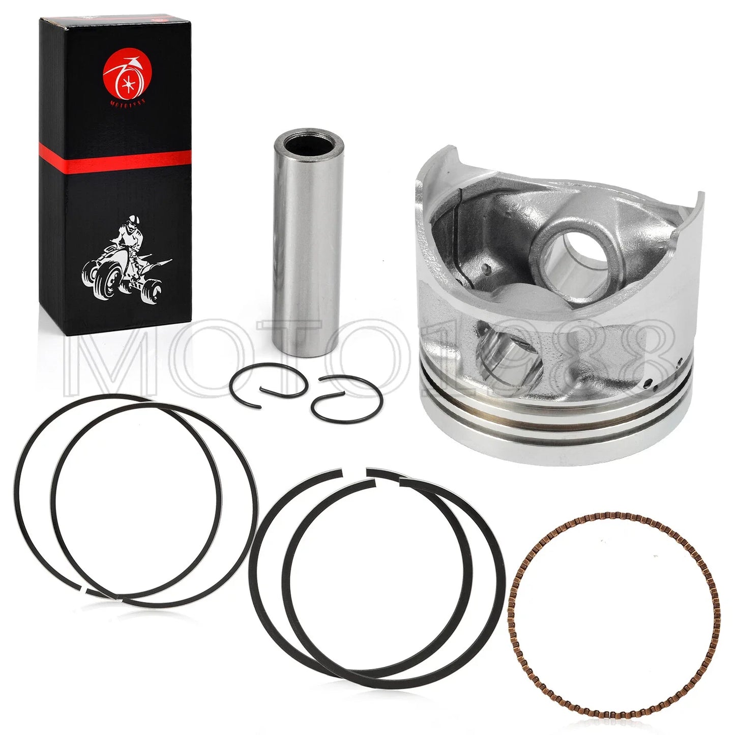 0.25mm O.S. Crank/Rod Piston Gasket for YAMAHA G2/5/8/9/11