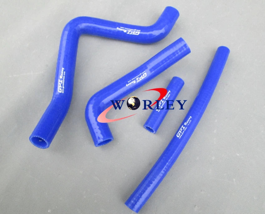 Silicone Radiator Hose for Kawasaki KX125 (1999–2002)