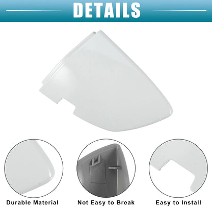 Front Left Door Handle Cover for Volkswagen Jetta (2011–2018) - White