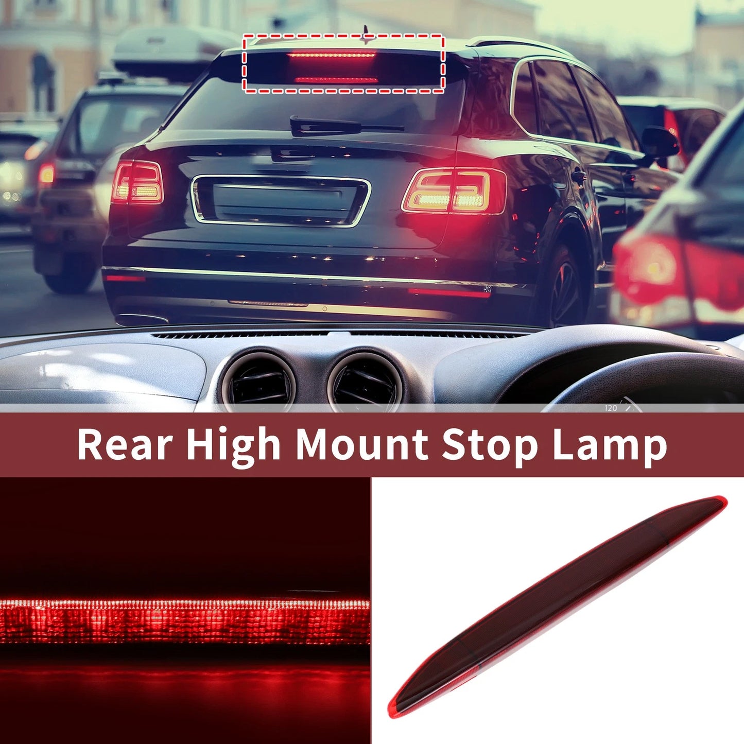 Red LED Third Brake Light for Subaru Outback (2010–2023) No. 84701AJ01A