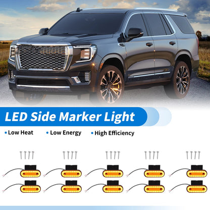 LED Side Fender Marker Light   - 10 pcs