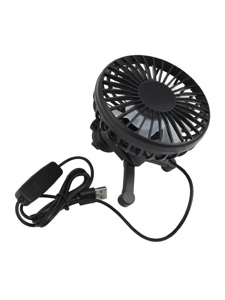 USB Interface for Car Fan Low Noise 3-Speed