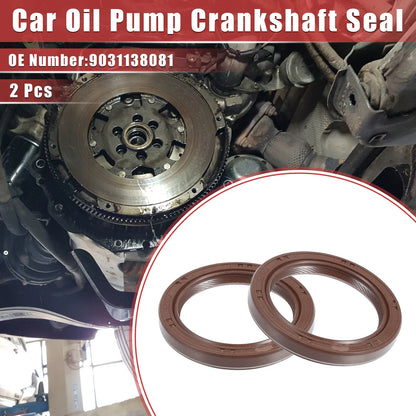 2X Oil Pump Crankshaft Seal for Toyota Avensis (1997–2003) No. 9031138081