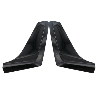 2 x Glossy Black Fender Side Air Duct Molding Trims for BMW 7-Series G12 (2016–2019)