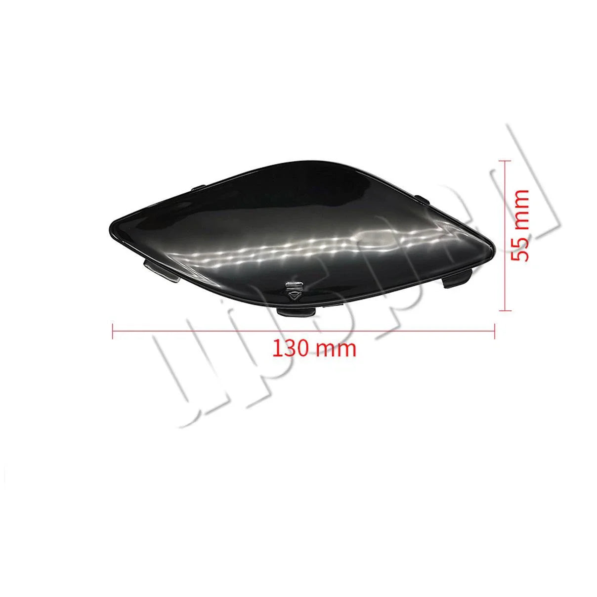 Front Bumper Tow Hook Eye Cover for Mercedes E W207 Coupe Cabriolet (2009–2013)