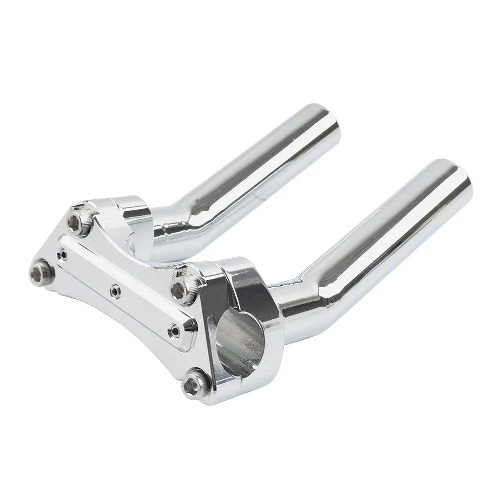 6.5" Pullback Handlebar Riser Top Clamp for Harley Softail Dyna FXD XL883 1200