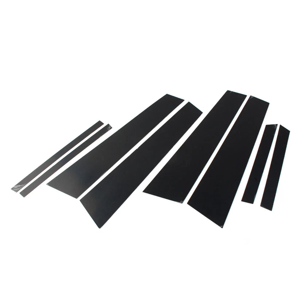 8 Pcs Car Door Window Column B C Pillar Trim for BMW X6 (2020-2021)