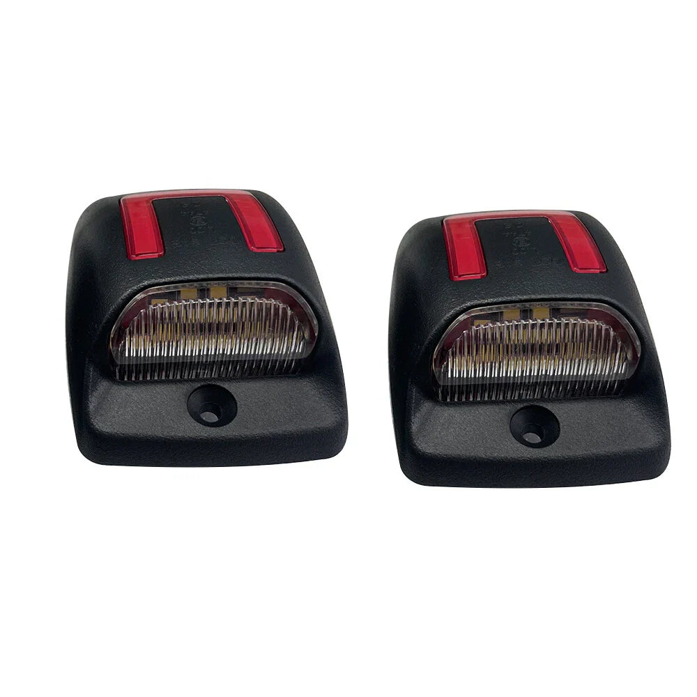 LED Rear Bumper License Plate Lamp White+ Red for Toyota Tacoma (2005–2015)