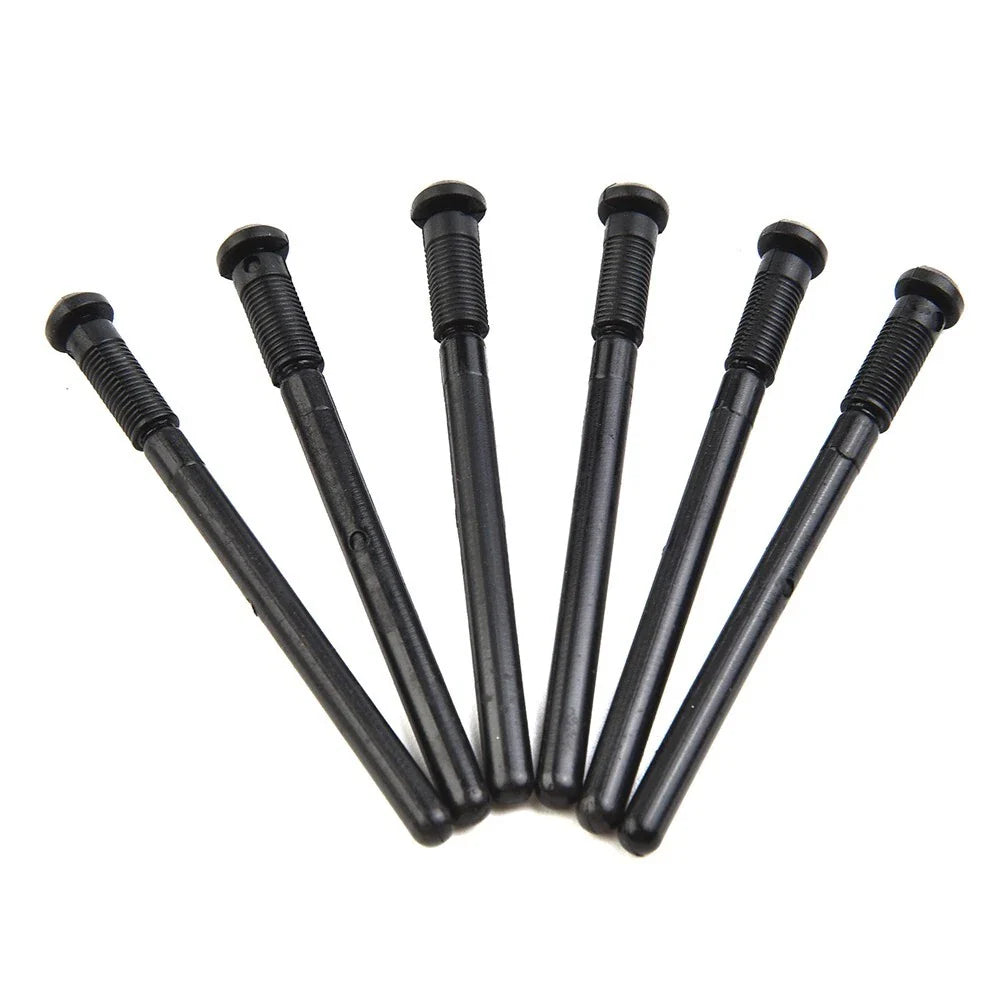 50pcs Plastic Blind Rivets 6mm for Wheel Arches Side Skirts Sills Bumpers