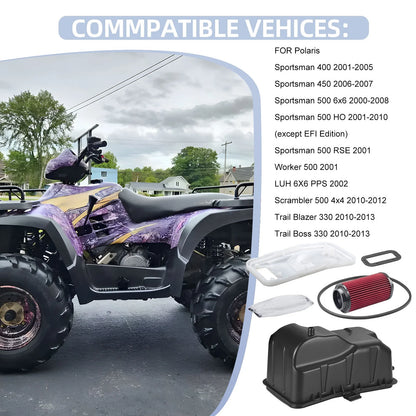 Air Filter Box Lid Seal Kit for Polaris Sportsman 400/450/500 (2003–2013)