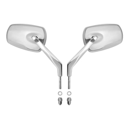 Chrome Rear View Mirrors for Harley Touring Street Road Glide 1982-2024