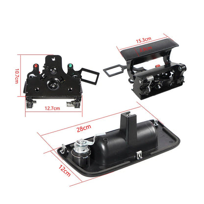2 x Tailgate Lock Kit for Chevrolet Silverado or GMC Sierra (2007–2014)