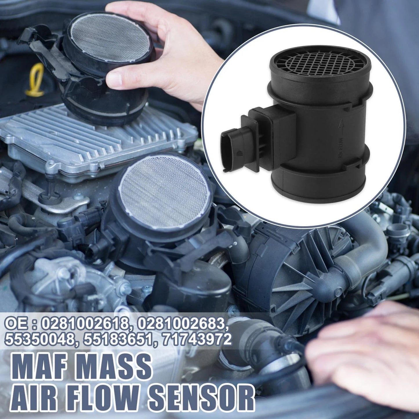 Mass Air Flow Meter Sensor for Chevrolet Captiva (2006-2020)